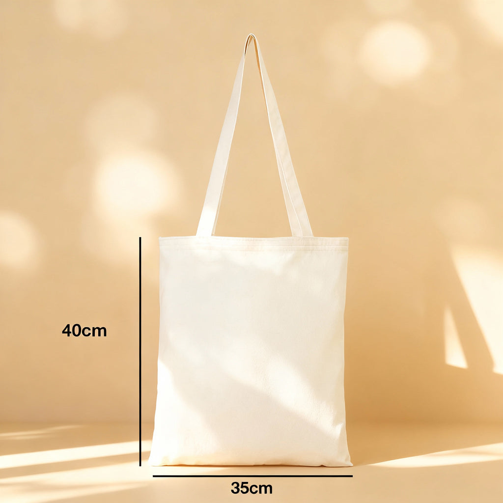 Natural Cotton Tote Bag 